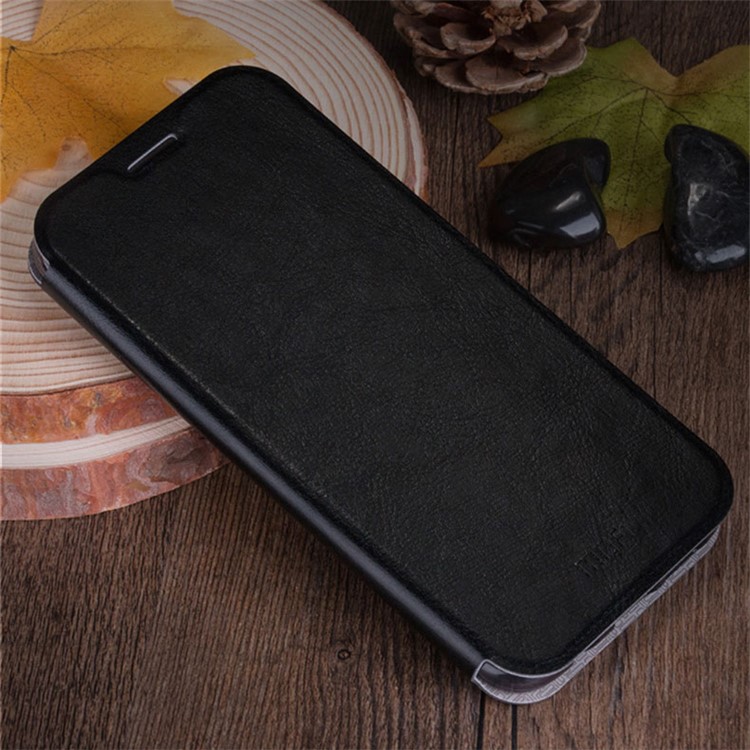 MOFI Rui Series Leather Stand Phone Case for Huawei P9 - Black-2
