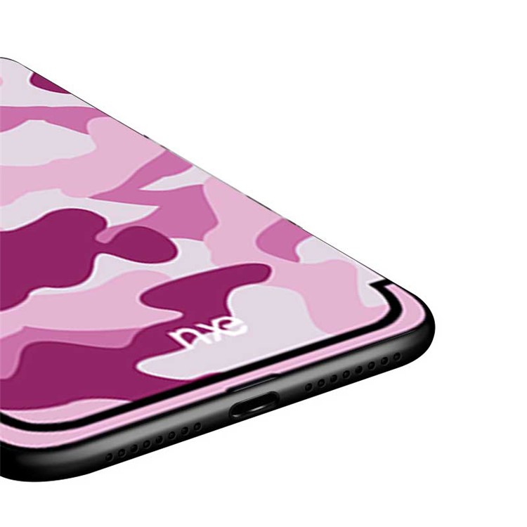 NXE Camouflage Pattern PC TPU Hybrid Case for Huawei Mate 20 - Pink-5