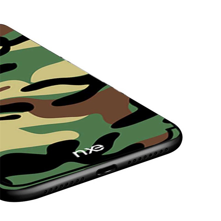NXE Camouflage Pattern PC TPU Combo Case for Huawei Mate 20 - Green-5