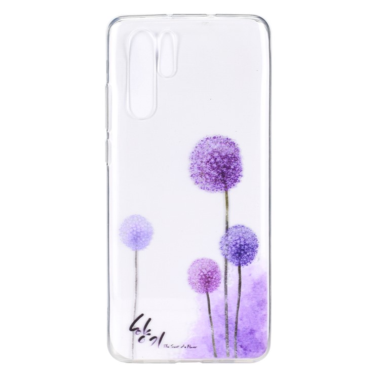 For Huawei P30 Pro Pattern Printing TPU Protective Phone Casing - Dandelion-2