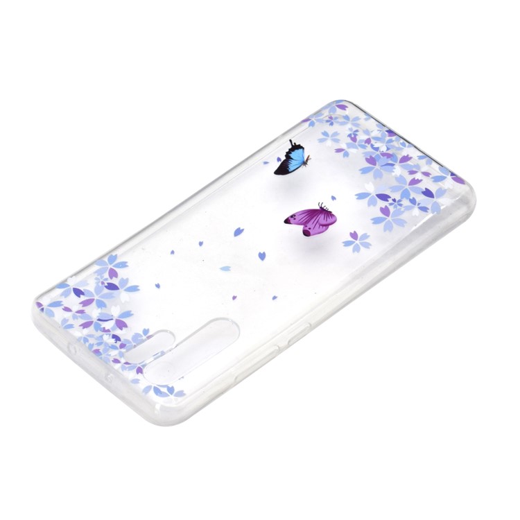 For Huawei P30 Pro Pattern Printing TPU Soft Mobile Case - Butterfly and Flower-4