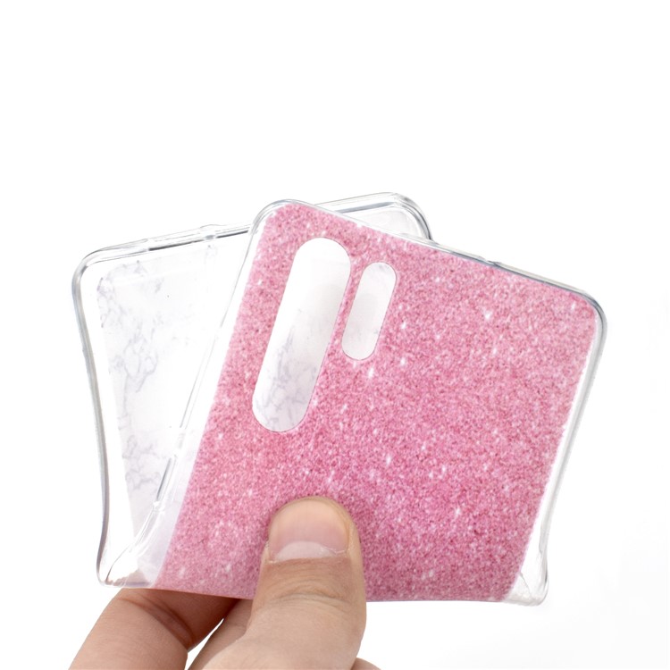 For Huawei P30 Pro Pattern Printing TPU Case Cover - Marble Texture-5