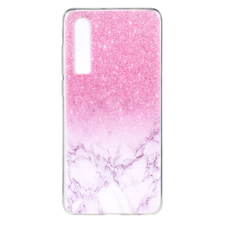 Pattern Printing Soft TPU Case for Huawei P30 - Marble Texture-2