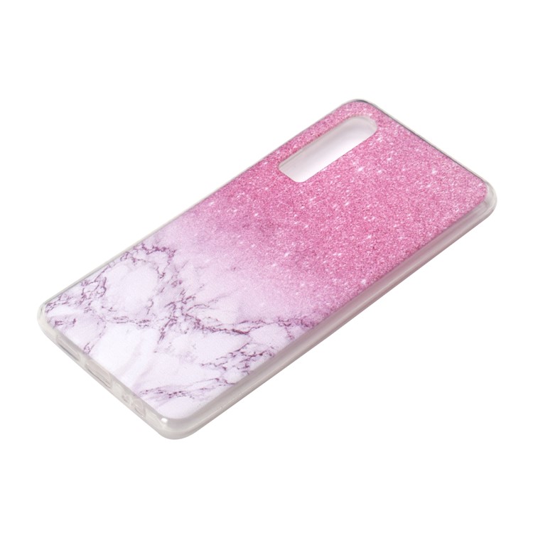 Pattern Printing Soft TPU Case for Huawei P30 - Marble Texture-3