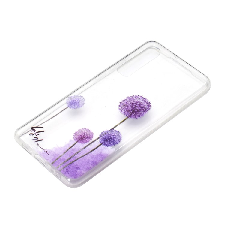 Pattern Printing TPU Mobile Phone Cover for Huawei P30 - Dandelion-3