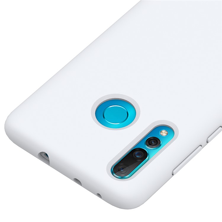 Liquid Silicone Mobile Phone Cover for Huawei nova 4 - White-3