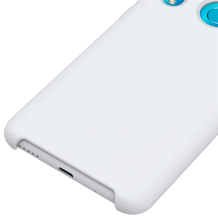 Liquid Silicone Mobile Phone Cover for Huawei nova 4 - White-4