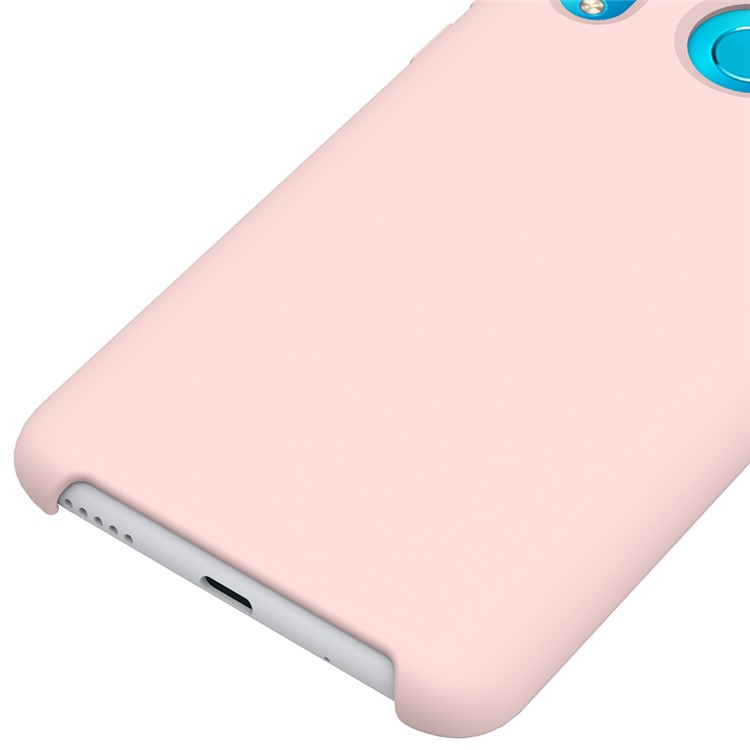 Liquid Silicone Cell Phone Case for Huawei nova 4 - Pink-4