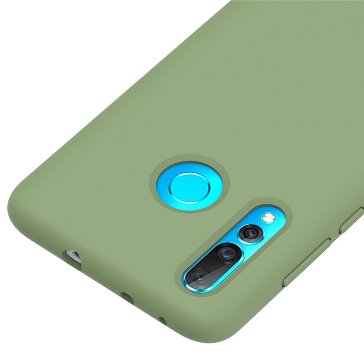 Liquid Silicone Phone Casing Cover for Huawei nova 4 - Green-3