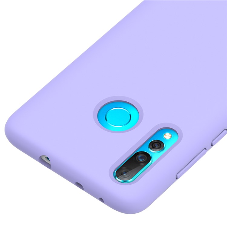 Liquid Silicone Mobile Case Accessory for Huawei nova 4 - Purple-3