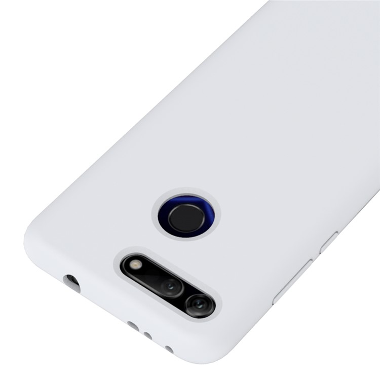 Liquid Silicone Mobile Cover for Huawei Honor View 20/V20 - White-4