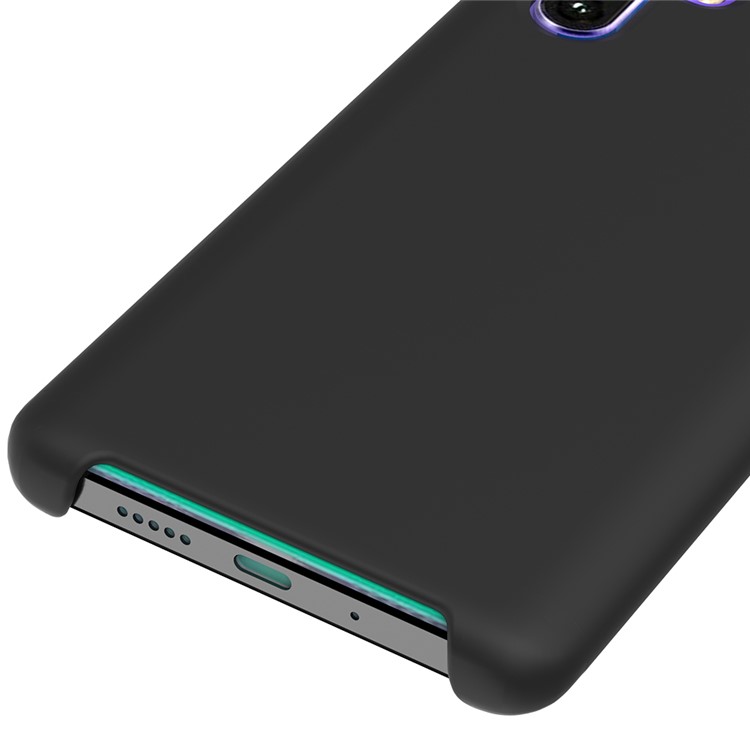 Flüssiges Silikon-Schutzetui Für Huawei P30 Pro - Schwarz-4