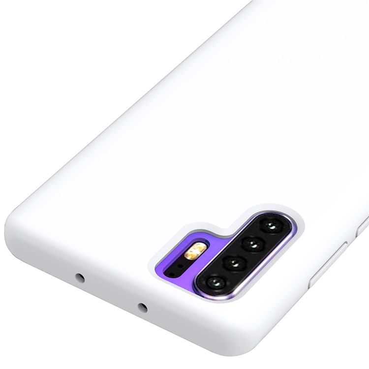 Flüssigsilikon-Schutzhülle Für Huawei P30 Pro - Weiß-3
