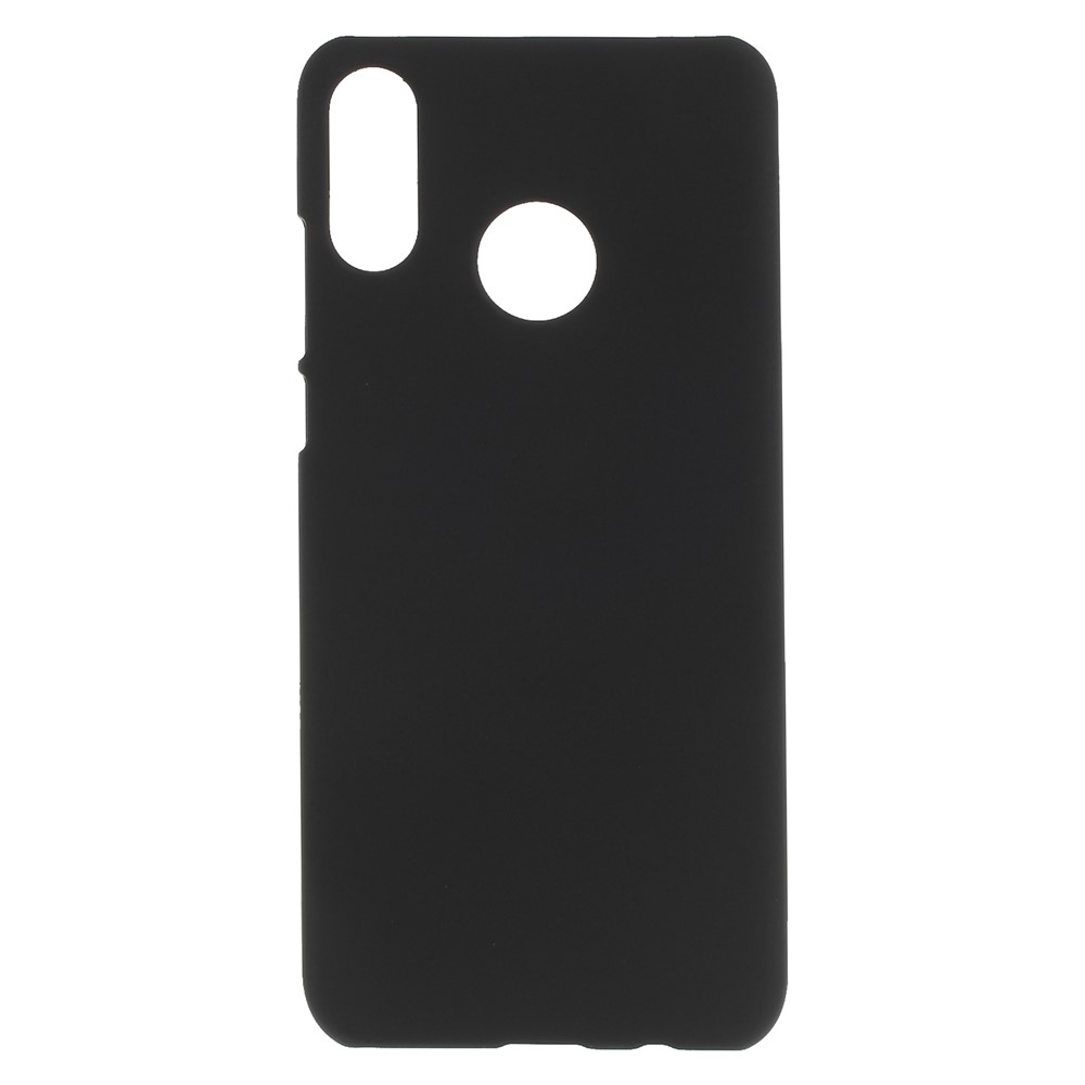 Coque Caoutchoutée En Plastique Dur Pour Téléphone Portable - Noir-1