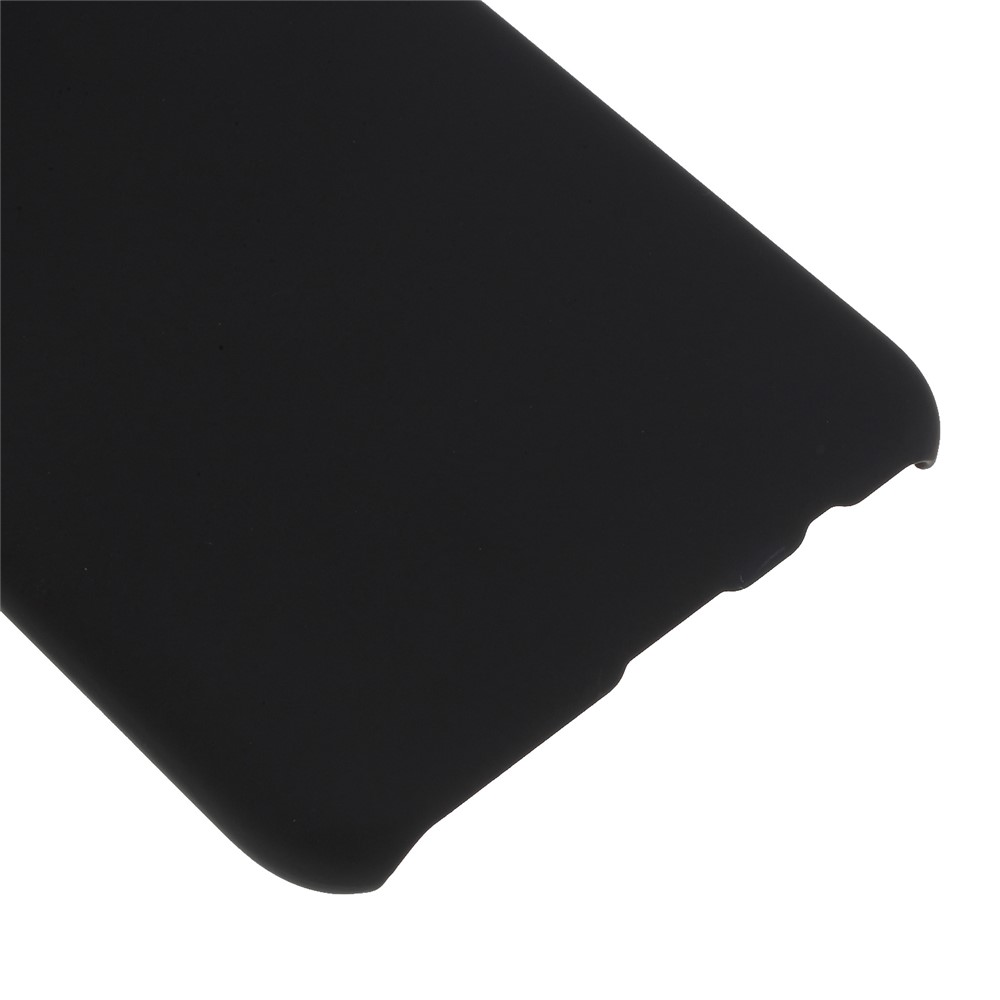 Coque Caoutchoutée En Plastique Dur Pour Téléphone Portable - Noir-5