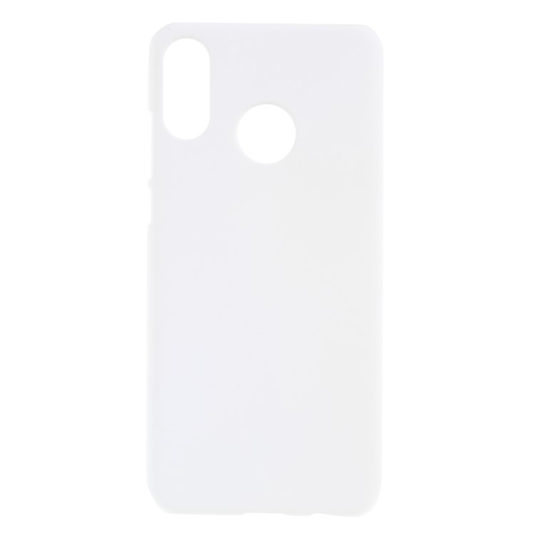 Rubberized Case Hard Plastic Phone Cover for Huawei P30 Lite/nova 4e/P30 Lite New Edition - White-1