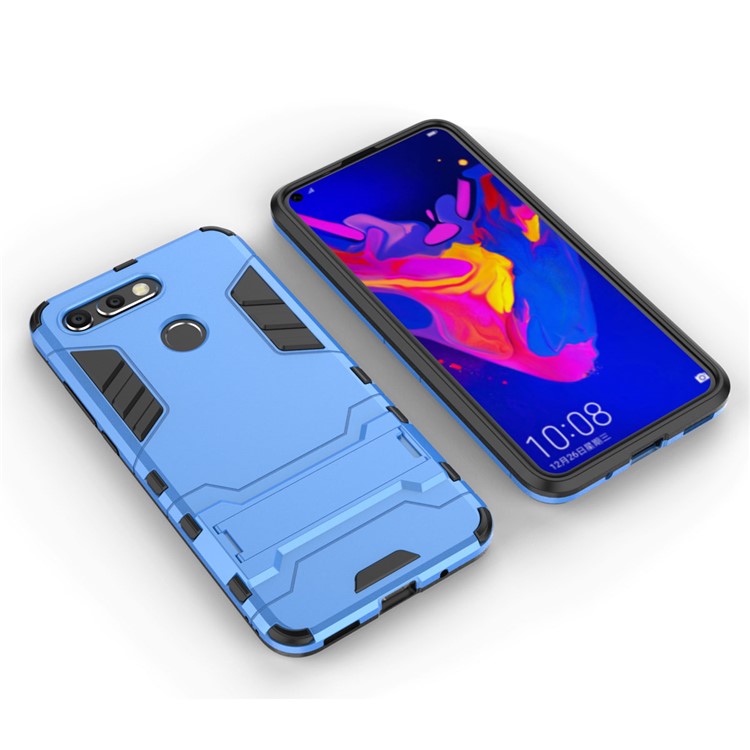 Plastic + TPU Combo Case with Kickstand for Huawei Honor View 20 / Honor V20 - Baby Blue-5
