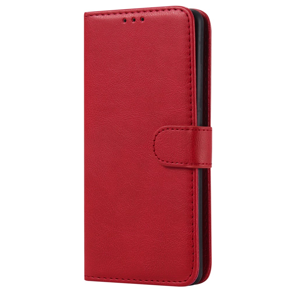 Magnetic Detachable 2-in-1 Wallet Leather Stand Cover for Huawei P30 Pro - Red-2