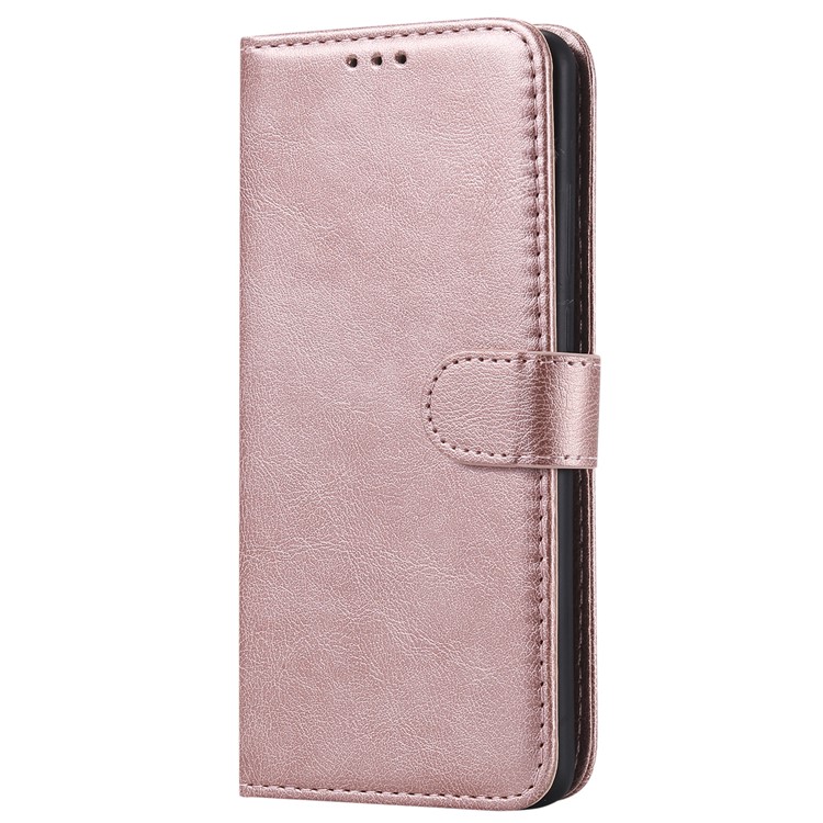 Scocca Magnetica Staccabile In Pelle 2-in-1 Per Huawei P30 Pro - Oro Rosa-2