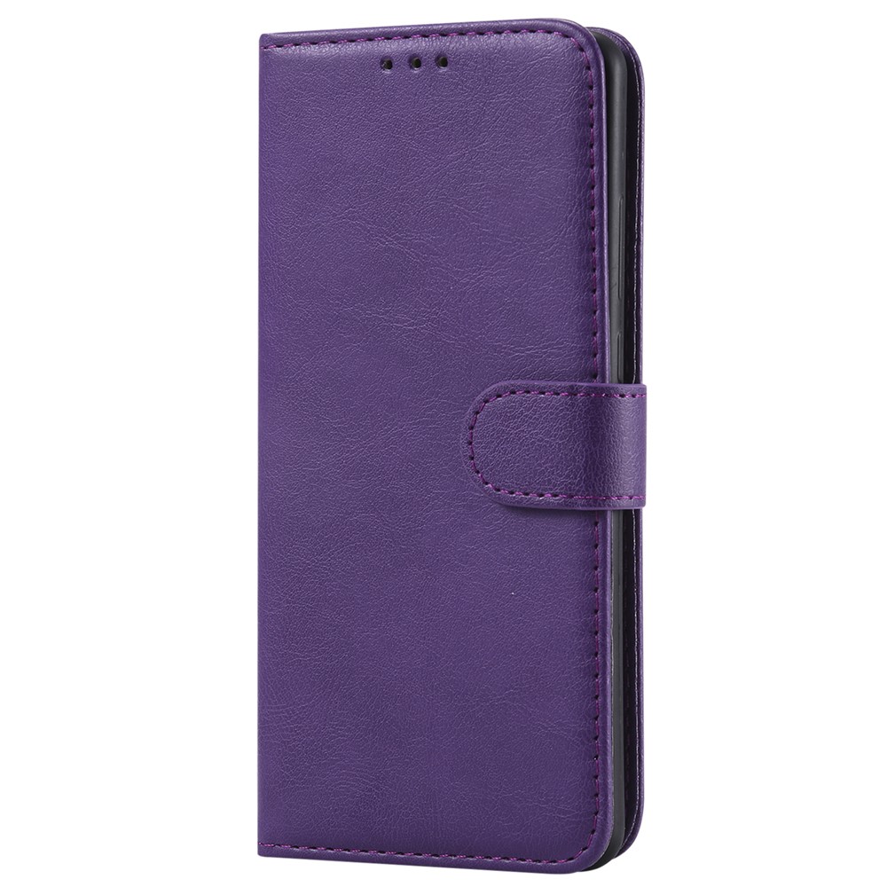 Magnetic Detachable 2-in-1 Wallet Leather Stand Case for Huawei P30 Pro - Purple-2