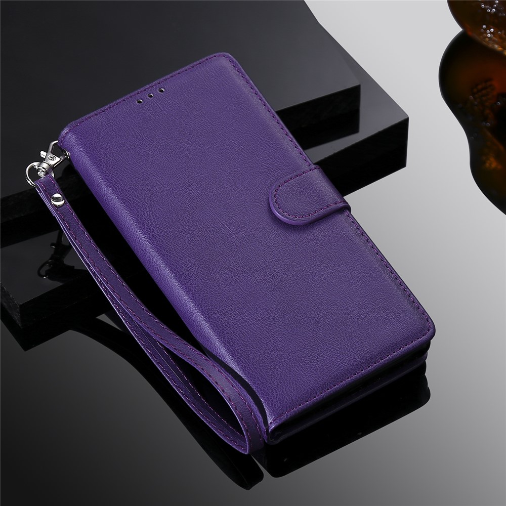 Magnetic Detachable 2-in-1 Wallet Leather Stand Case for Huawei P30 Pro - Purple-9