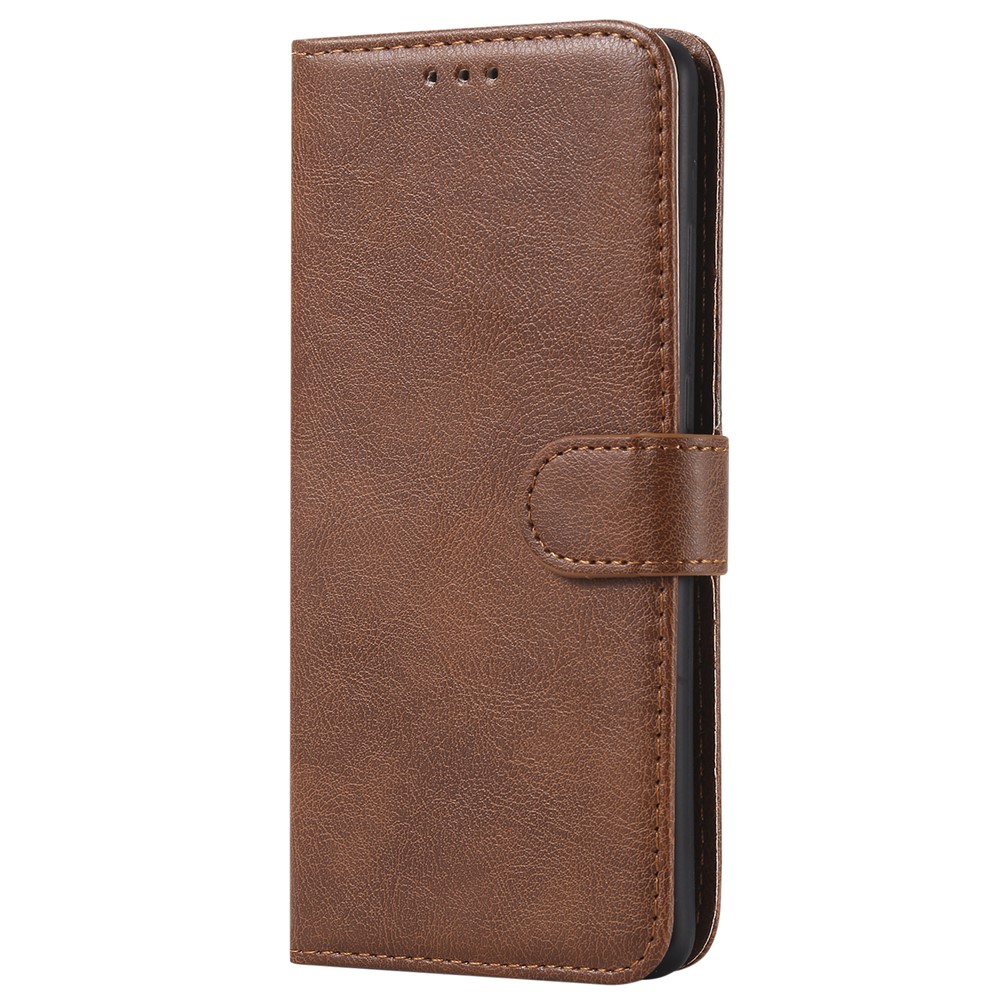 Magnetic Detachable 2-in-1 Wallet Leather Stand Case for Huawei P30 Pro - Brown-2