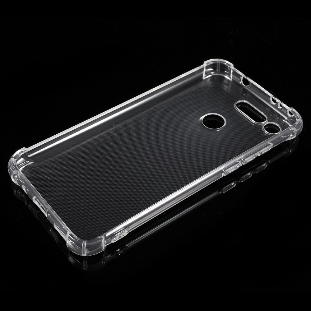 Drop-Proof Crystal Clear TPU Back Shell for Huawei Honor View 20 / V20-3