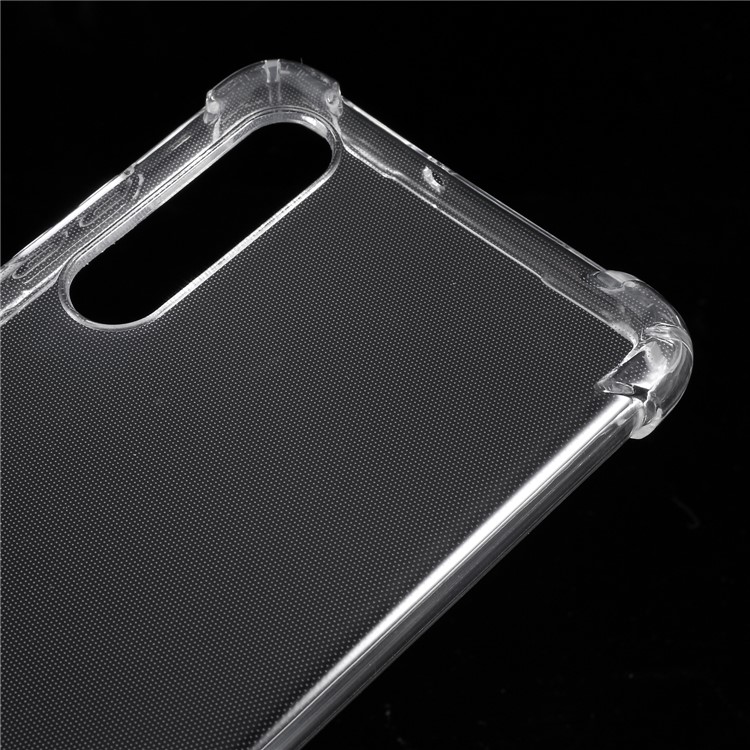 Drop-Proof Crystal Clear TPU Cell Phone Cover Shell for Huawei P30-4