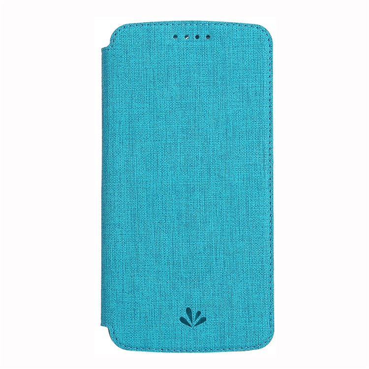 VILI DMX Cross Texture Card Slot Leather Stand Cover for Huawei Honor 10 Lite / P Smart (2019) - Blue-2