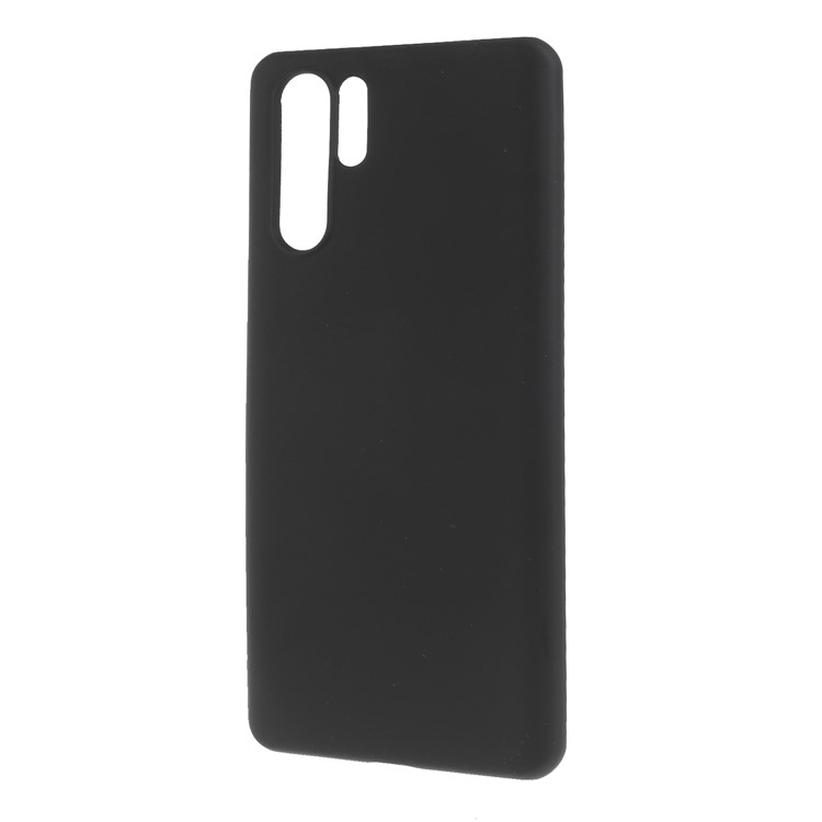 Flüssiger Silikon Weichen Handyfall Für Huawei P30 Pro - Schwarz-2