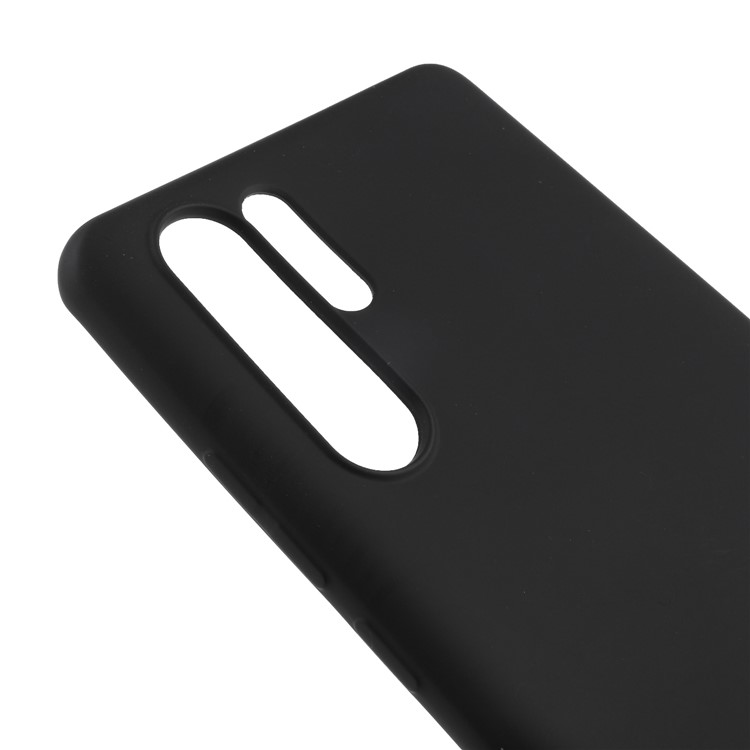 Flüssiger Silikon Weichen Handyfall Für Huawei P30 Pro - Schwarz-4