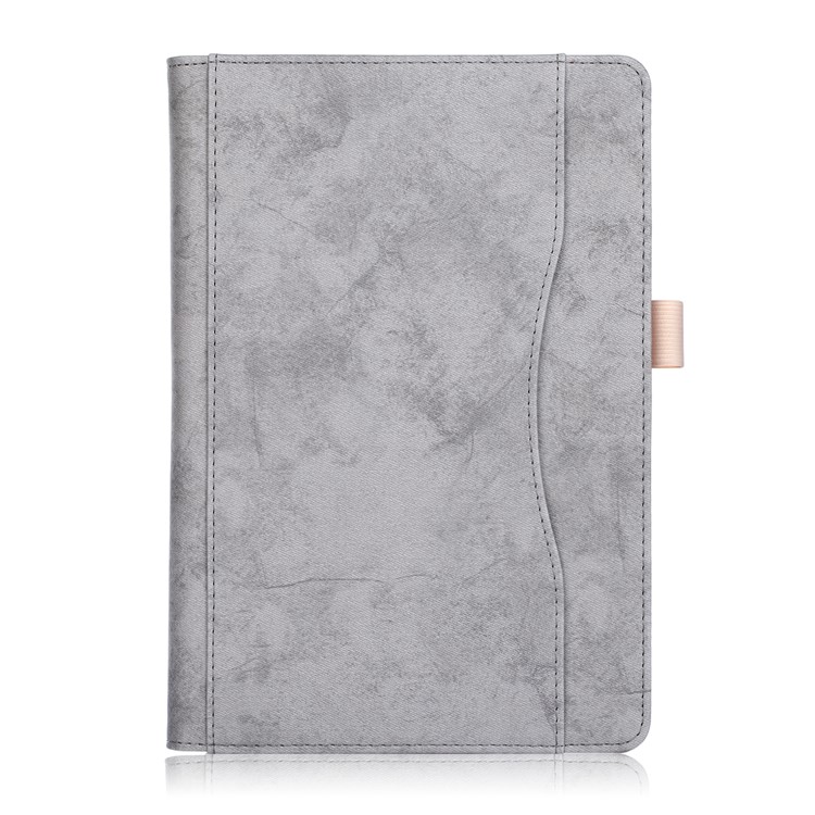 Front Pocket PU Leather Smart Cover with Stand for Huawei MediaPad T5 10/MediaPad M5 lite 10 - Grey-7