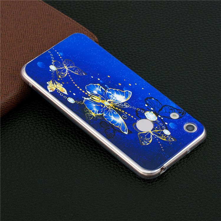Pattern Printing TPU Back Case for Huawei Honor 8A - Butterfly Pattern-7