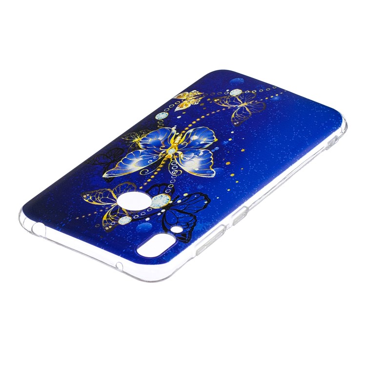 Pattern Printing TPU Case for Huawei Y7 (2019) - Butterfly Pattern-4