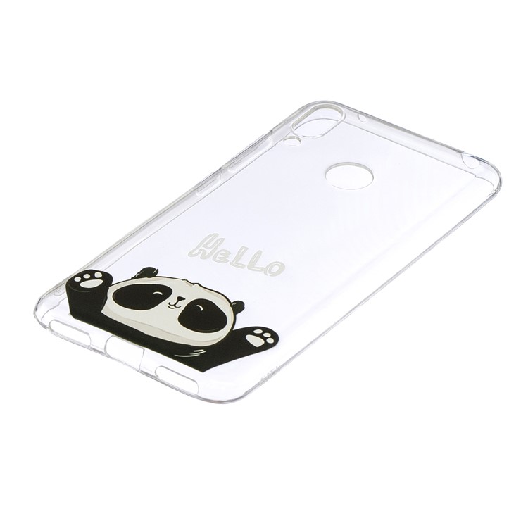 Pattern Printing TPU Case for Huawei Y7 (2019) - Cute Panda-3