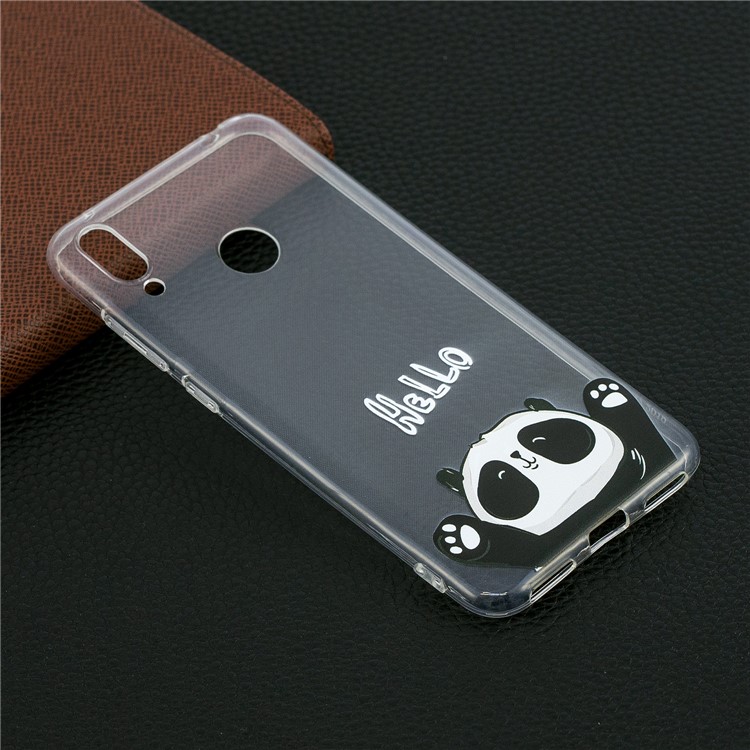 Pattern Printing TPU Case for Huawei Y7 (2019) - Cute Panda-6