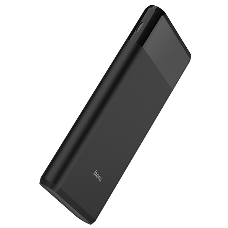 HOCO B35C 12000mAh Entourage Mobile Power Bank Dual USB with Digital Display - Black-2