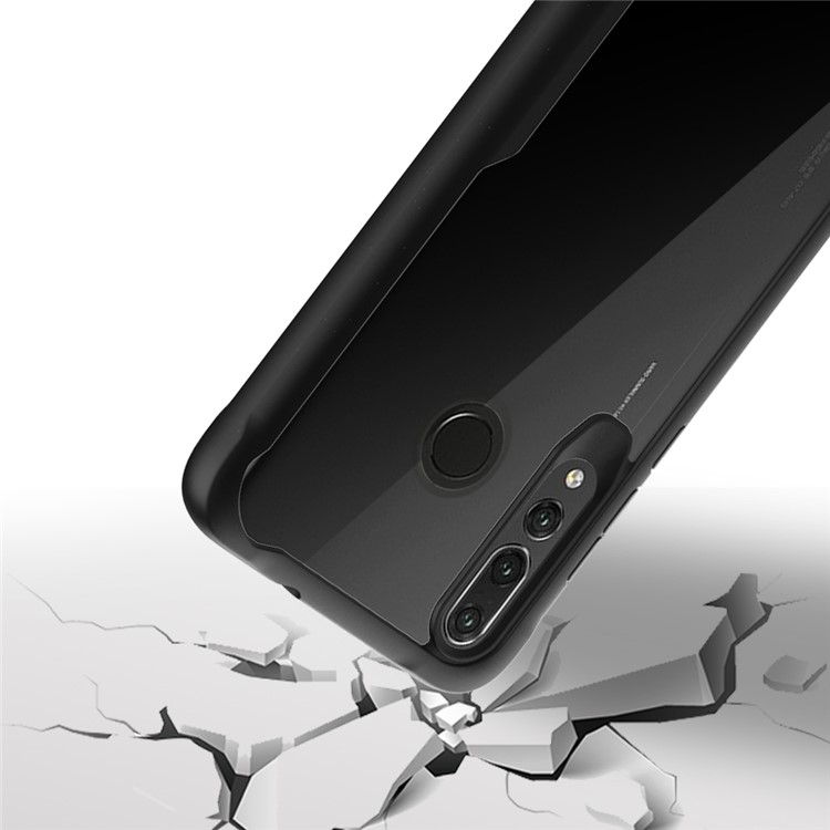 Shock-resistant PC + TPU Hybrid Phone Case Cover for Huawei nova 4 - Black-6