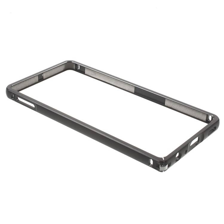 Aluminium Alloy Bumper for Huawei P9 with Hippocampal Buckle - Black-4