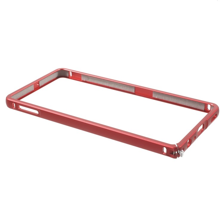 Aluminium Alloy Frame for Huawei P9 with Hippocampal Buckle - Red-4