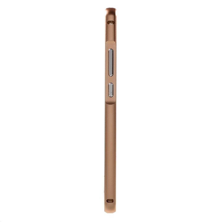 Aluminium Alloy Bumper for Huawei P9 with Hippocampal Buckle - Rose Gold-2
