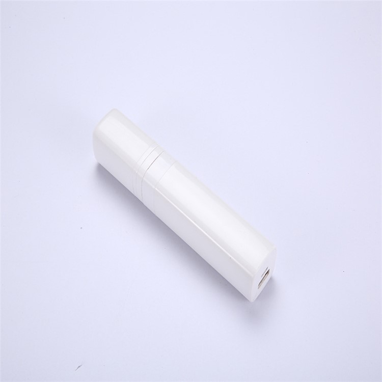 

2-in-1 Small Rechargable Fan 2600mAh Power Bank - White, iPhone Xs