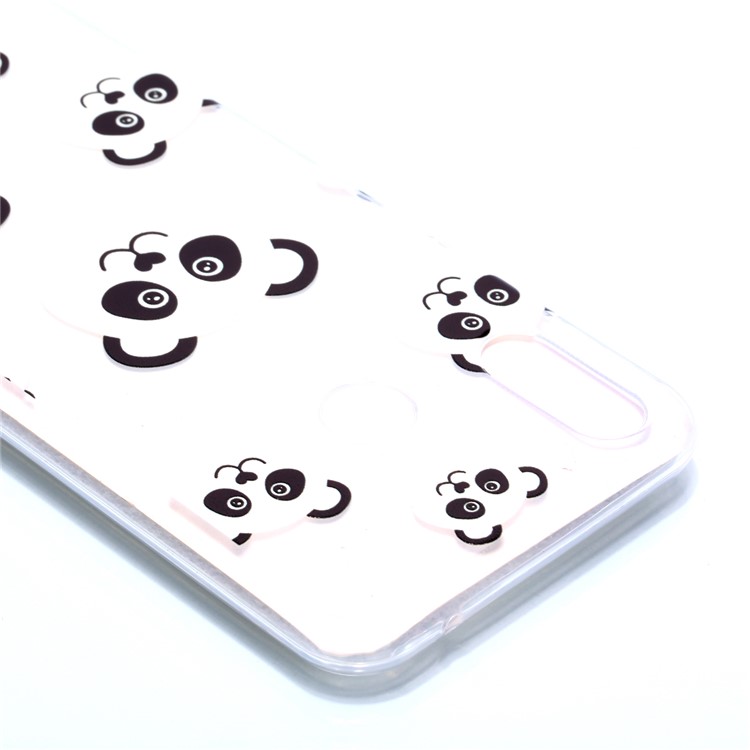 Pattern Printing Soft TPU Back Phone Case for Huawei P30 Lite/nova 4e/P30 Lite New Edition - Panda-4