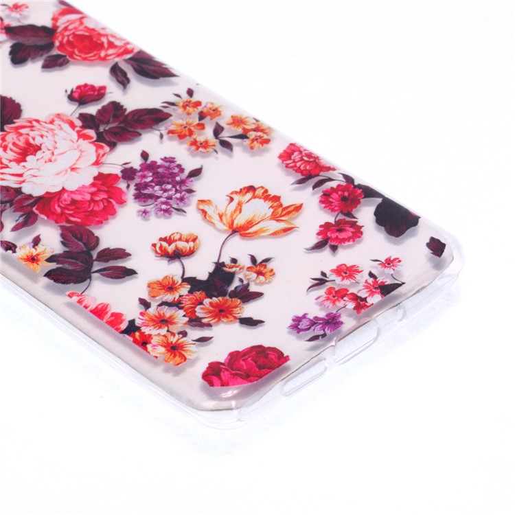 Soft Case for Huawei P30 Pro Pattern Printing TPU Back Cover - Blooming Flowers-3