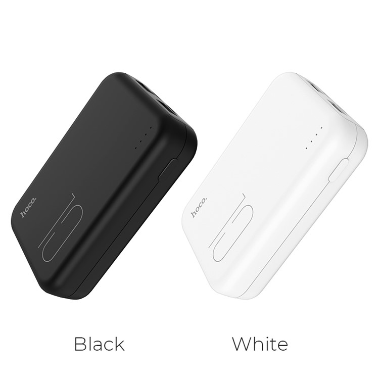 HOCO J38 Umfassende Mobile 10000mah Powerbank Mit Zwei USB-Anschlüssen Für IPhone Samsung, Etc - Schwarz-5