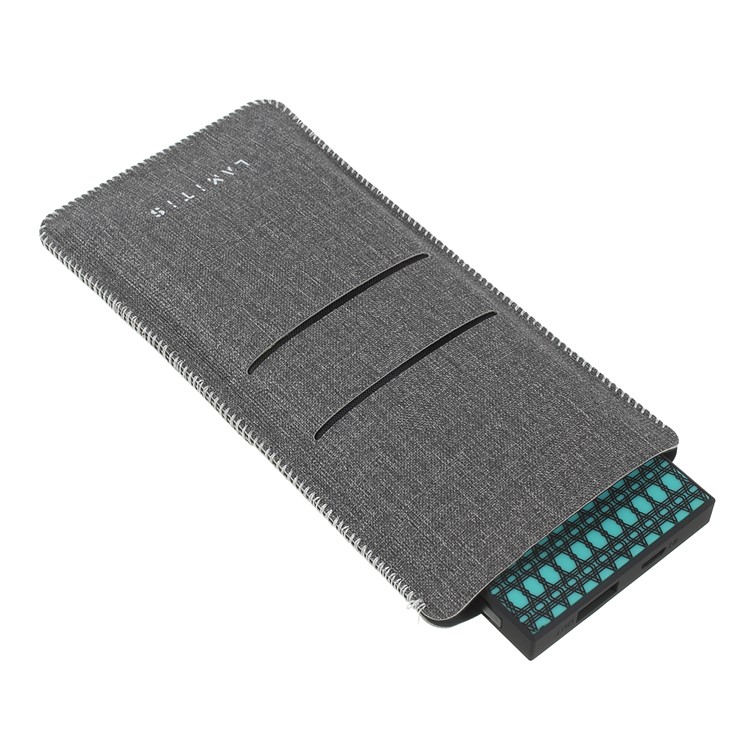 LAMITIS PB-0501BK 5000mah Tragbare Energiebank Für Samsung Xiaomi Etc-2