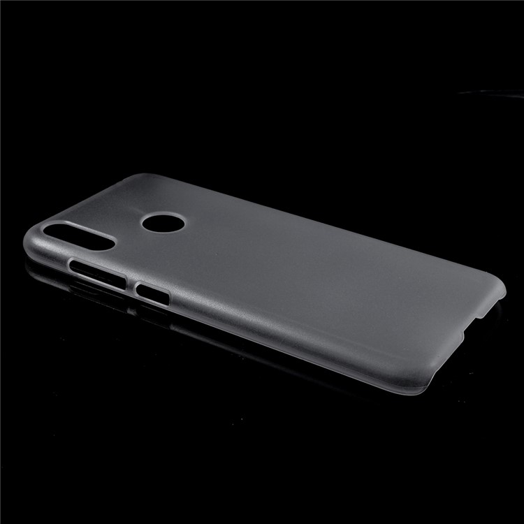 Rubberized Hard PC Shell for Huawei Y7 (2019) - Transparent-1