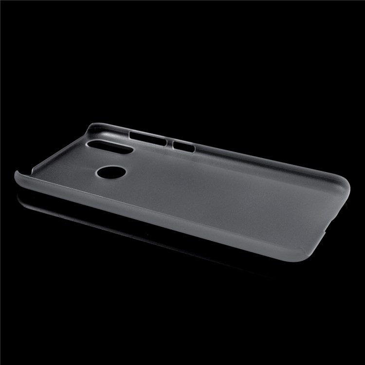Rubberized Hard PC Shell for Huawei Y7 (2019) - Transparent-2