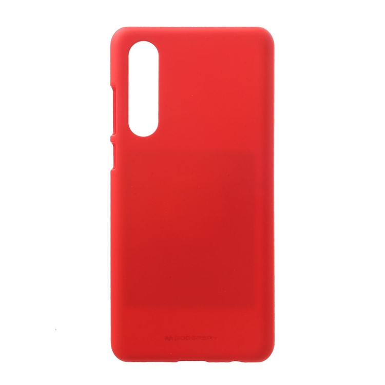 Custodia In Gelatina MERCURY GOOSPERY Per Telefono Cellulare Huawei P30 - Rosso-1