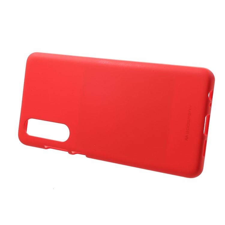 Custodia In Gelatina MERCURY GOOSPERY Per Telefono Cellulare Huawei P30 - Rosso-2